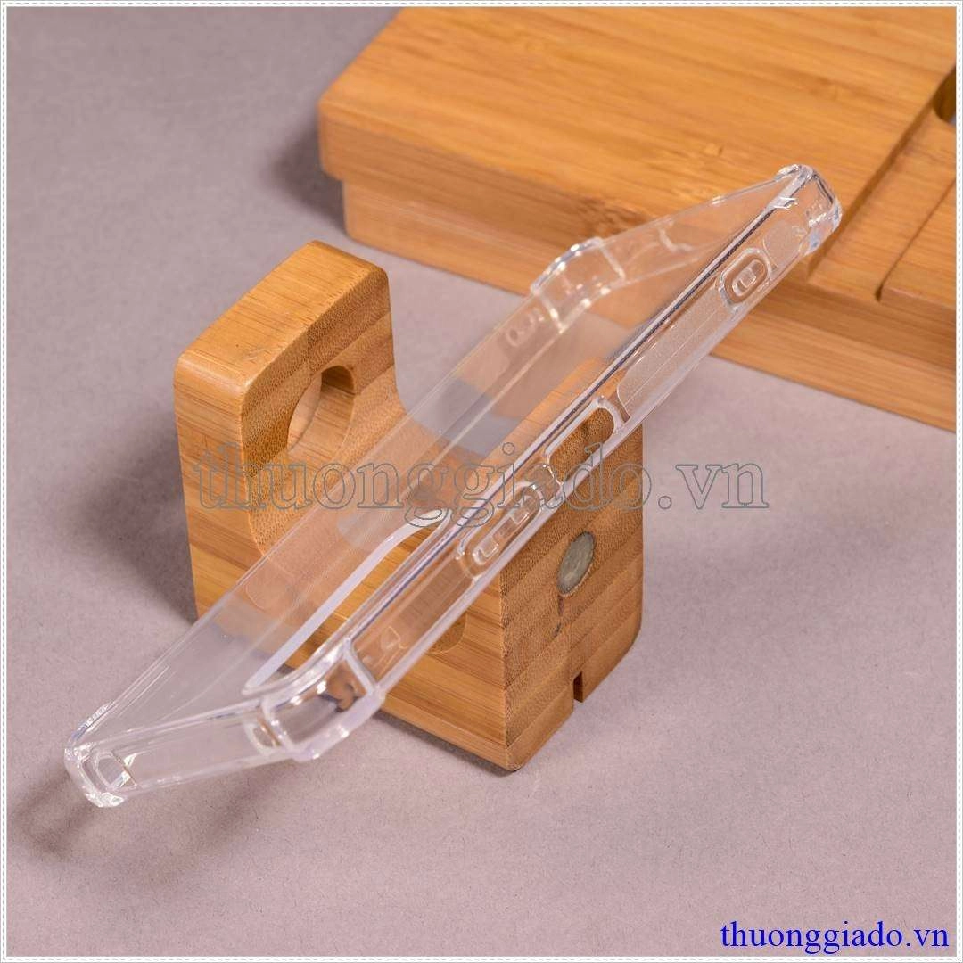 Ốp lưng dẻo Sony Xperia 5 Mark IV (Ốp lưng Silicone trong suốt tăng cường chống sốc 4 góc)